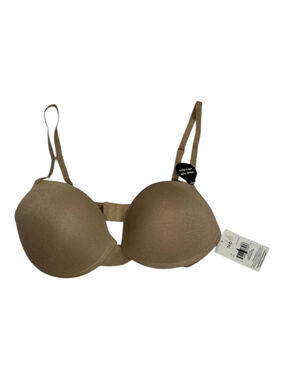 George Bra Womens 36D Beige T-Shirt Underwire Padded Molded Everyday Comfort